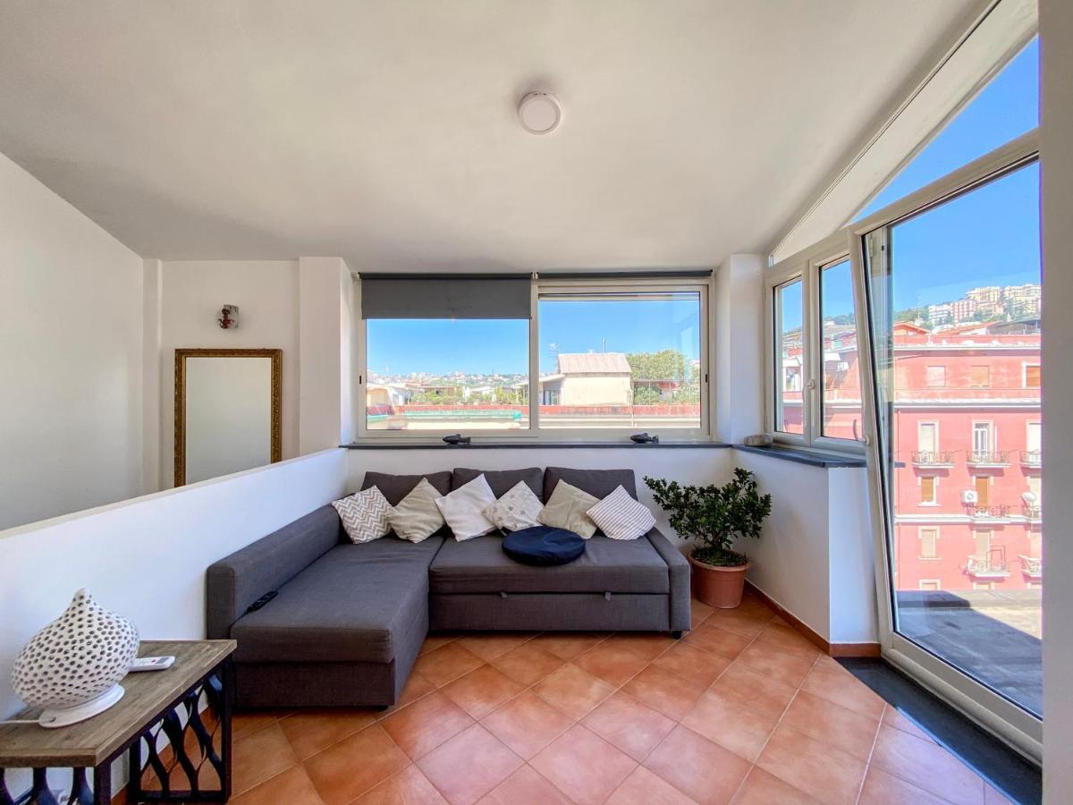Апартаменты La Casa Di Nettuno Неаполь Экстерьер фото